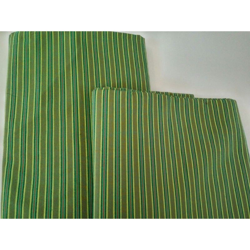 LURIK JAWA kebaya wanita Kain Lurik batik Tenun Lurik - Hijau lirik Merah