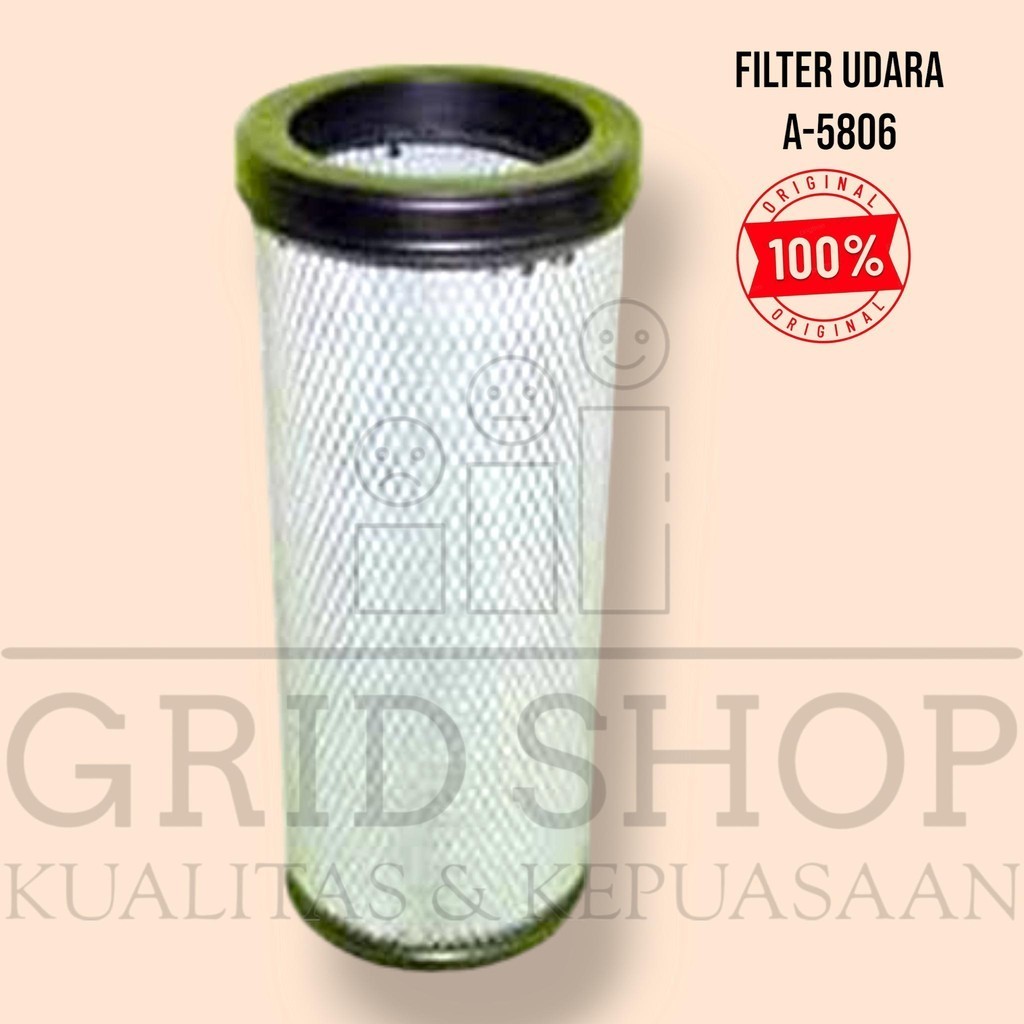 FILTER UDARA MITSUBISHI INTERCOOLER B/U 6D40 MATA KUCING (OUTER) SAKURA A-5806 Car