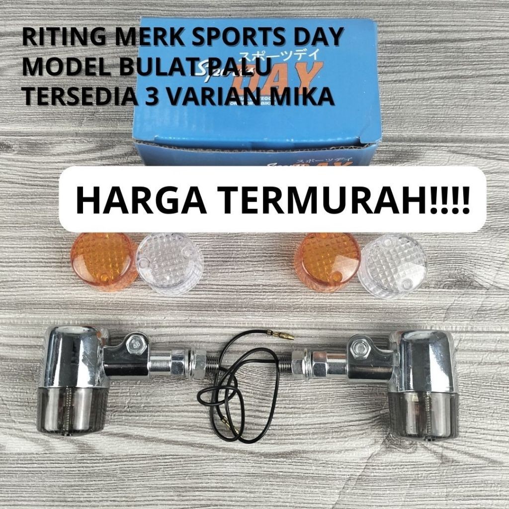 LAMPU RITING SEIN CB MODEL PALU BULAT KOTAK PALU SPORTS DAY