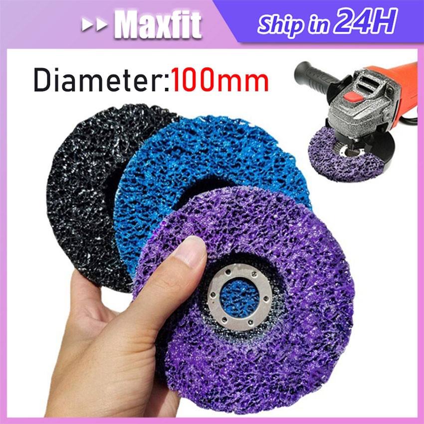 Amplas Strip Disc 4 Inch Mata Gerinda Amplas Clean & Strip Disc Amplas Perontok Cat Paint Remover Pe