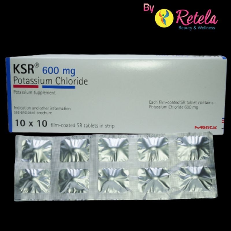 KSR 600 MG BOX 100 TABLET