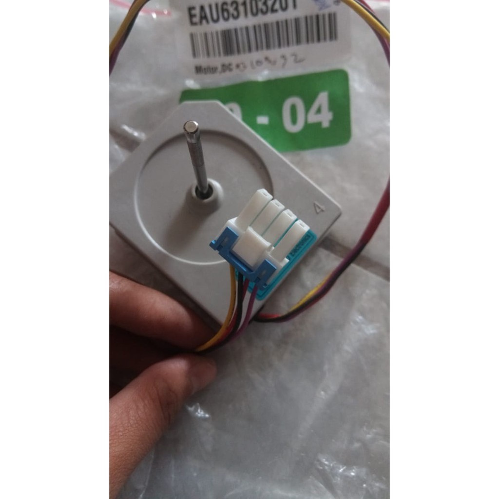 MOTOR FAN FREZEER EAU63103201 EAU63103216 KULKAS BIG REFF SIDE BY SIDE LG GN-A702 GN-C602 GN-C702 GN