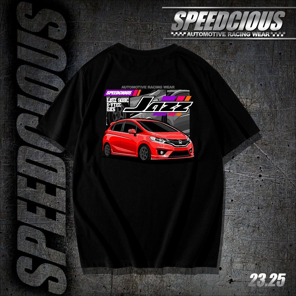 Kaos Racing Baju Mobil JDM HONDA JAZZ GK5 Modifikasi Terbaru Taurus Store Automotive Racing Wear 25