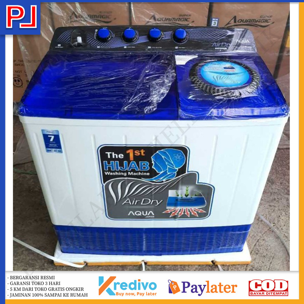 MESIN CUCI 2 TABUNG AQUA QW-1050XT KAPASITAS BESAR 10KG KHUSUS BANDUNG, JAKARTA & JAWABARAT