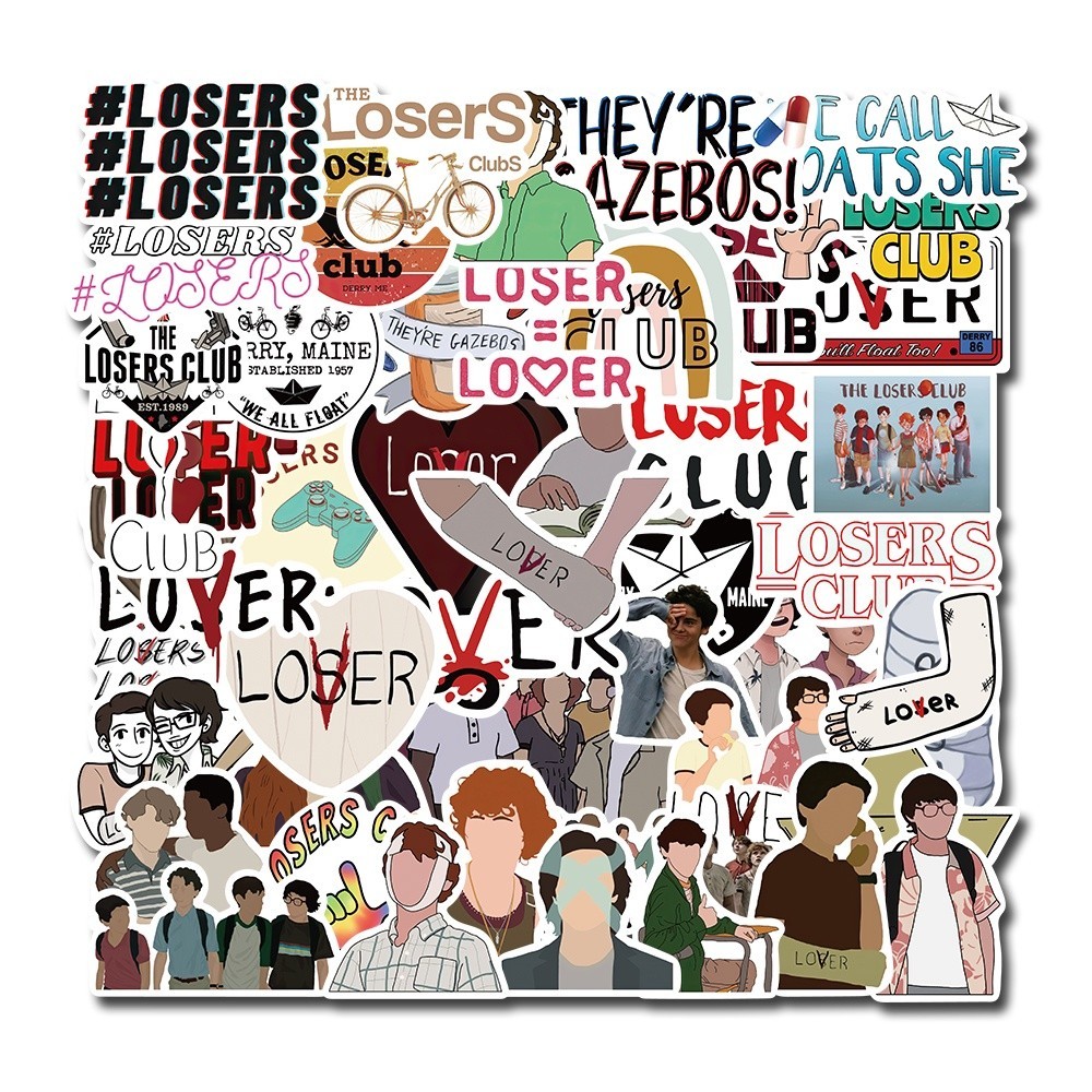 

PROMO25 Pcs Stiker Motif Losers Club Tahan Air Untuk Dekorasi notebook hello.nuza