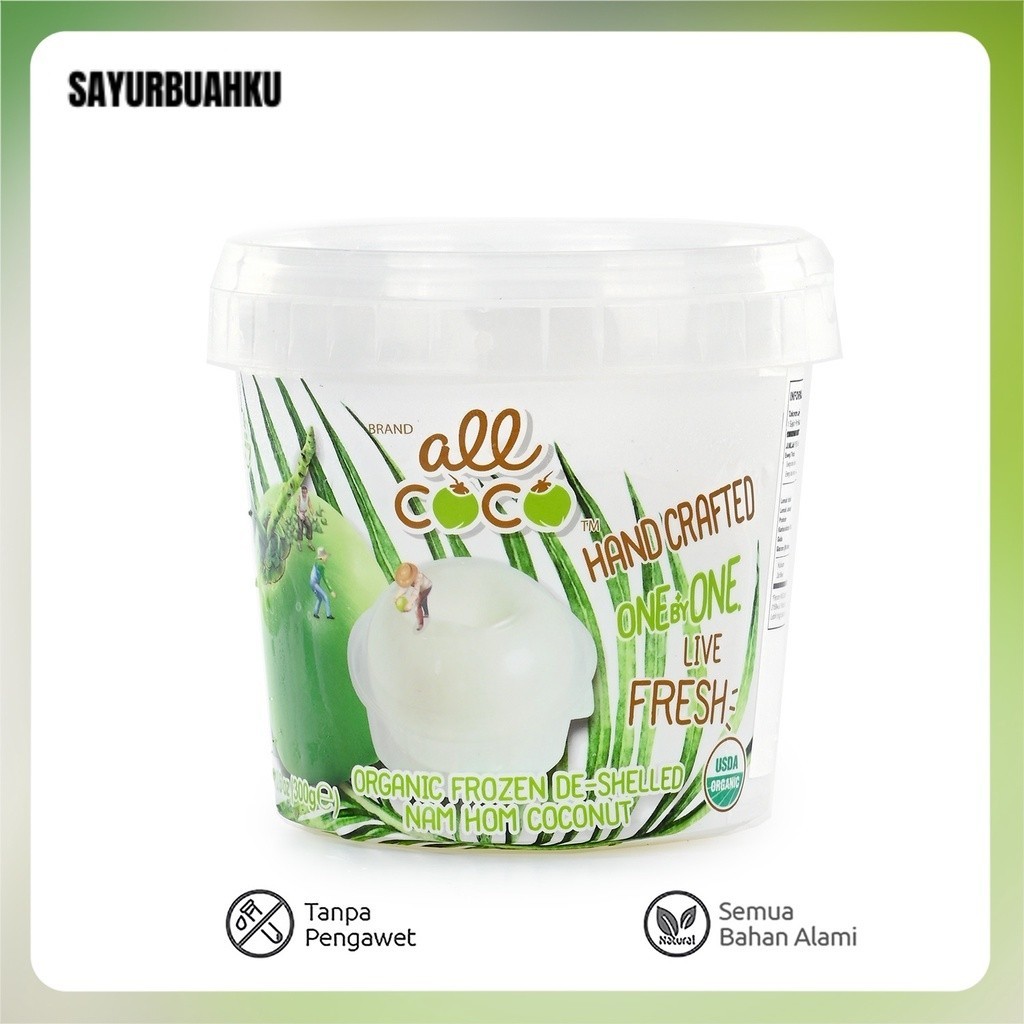 

All Coco - Snow Ball 300 g | Kelapa NAM HOM kupas 300 ml HUTANG BELUM BAYAR DITUNGGU PELUNASANNYA BALAS CH4T SOPI