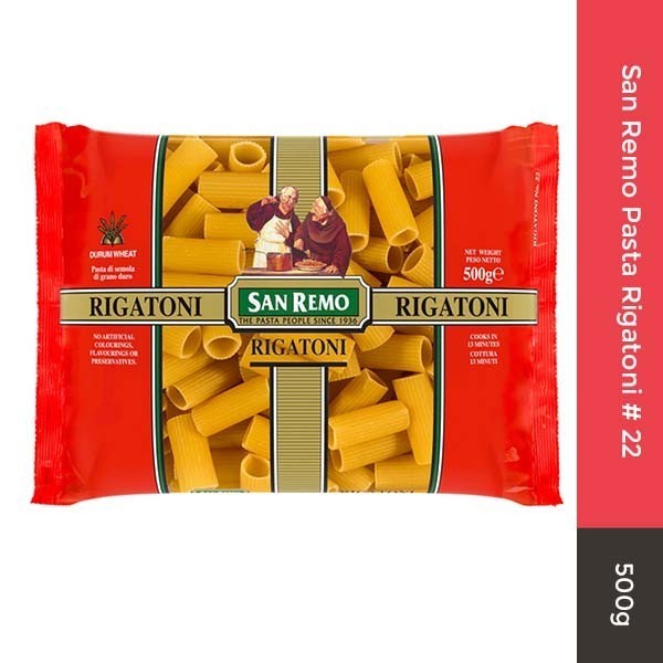 

San Remo Pasta Rigatoni 22