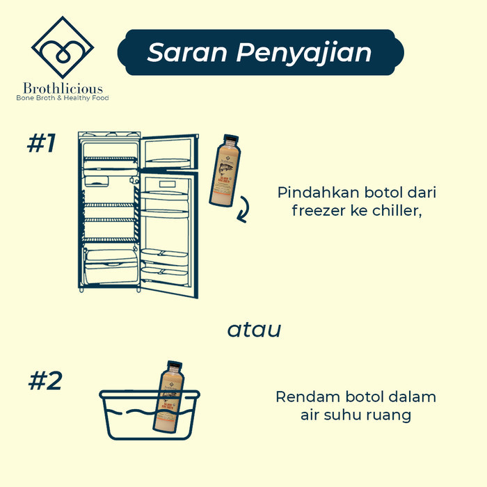 

Kaldu Tulang Sapi Beef Bone Broth - Brothlicious