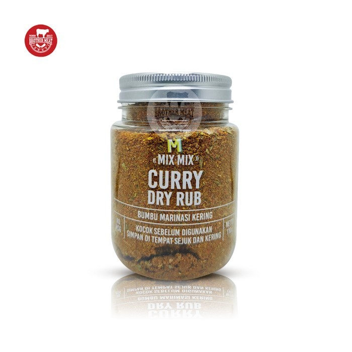 

Mix Mix Curry Dry Rub, Bumbu Marinasi Kering / Tabur Serbaguna 110gr