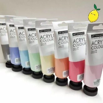 

Art Ranger Acrylic Paint Pastel Color 75mL Cat Akrilik Warna Pastel