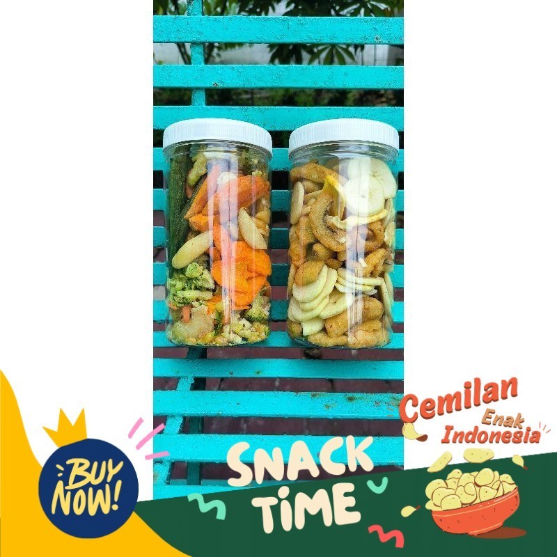 

Special Diskon Cemilan Sehat - BUNDLING KERIPIK MIX SAYUR DAN BUAH