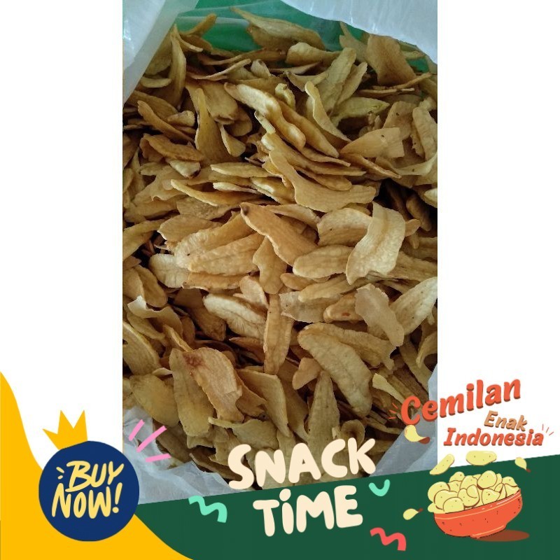 

Special Diskon (Ready) Terlaris !! Keripik Gayam Renyah 1 kg khas Madura