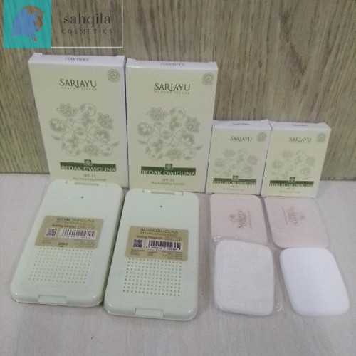 SARIAYU BEDAK DWIGUNA SPF 15 plus refreshing aromatic kuning pengantin dan langsat 12g/bedak padat s