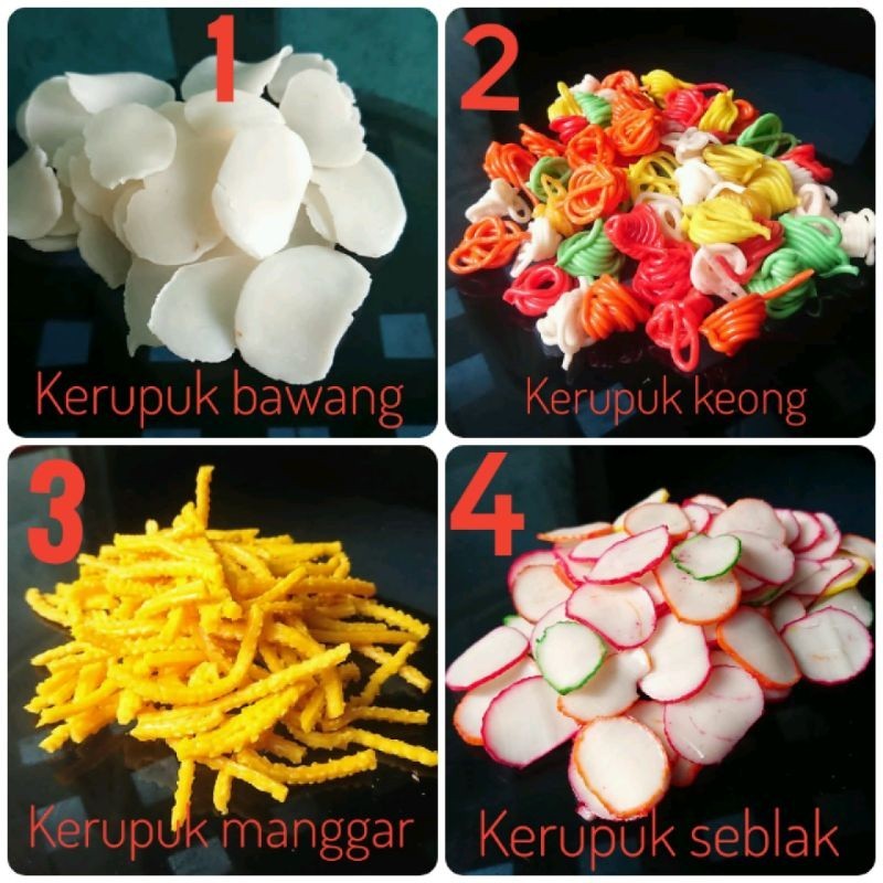 

ANEKA KERUPUK MENTAH SPESIAL TERMURAH 100gr