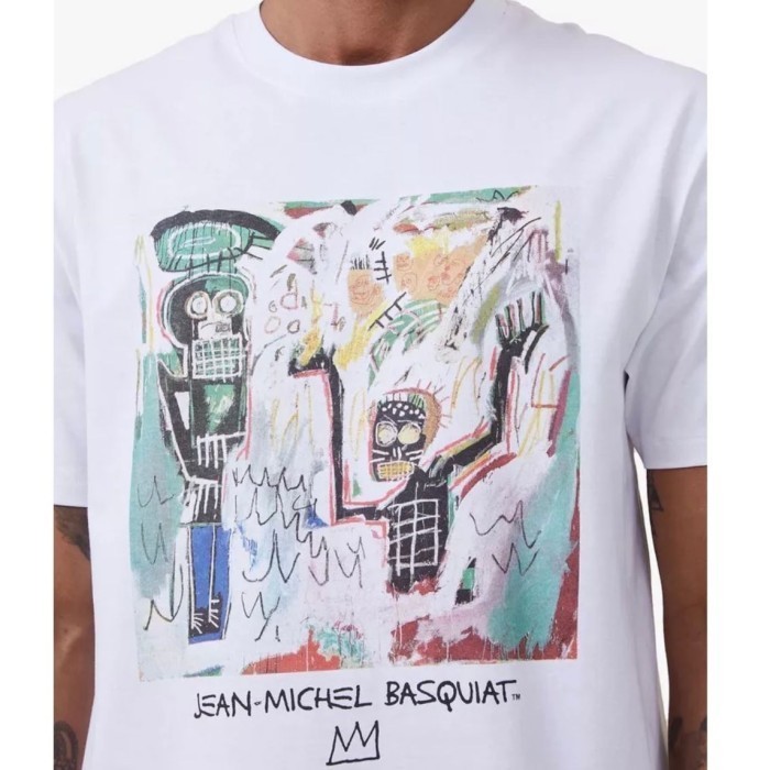 Original Tshirt Jean Michel Basquiat Artworks Kaos Official Merch