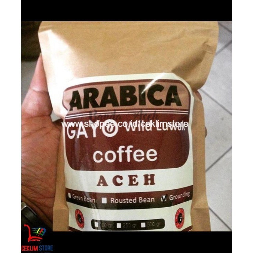 

Kopi Gayo Arabika Luwak Liar Rumoh Kupi Aceh 200 gr