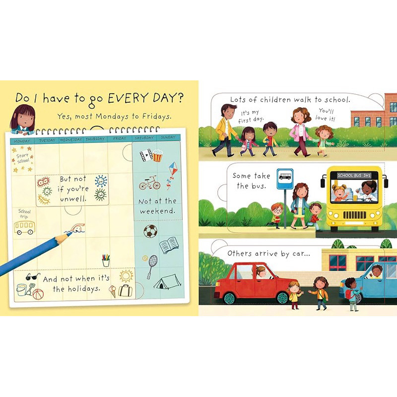 

RB Why Do I Have To Go To School  Very First Questions and Answers Board Children Book Education