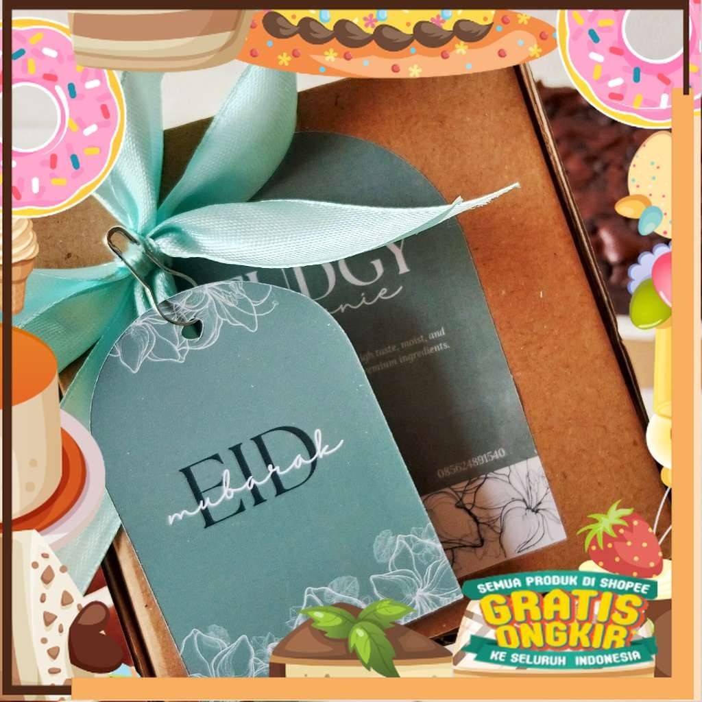 

HAMPERS EID & RAMADHAN Small (10x10) | Happamine |Fudgy brownie/ King J Snack