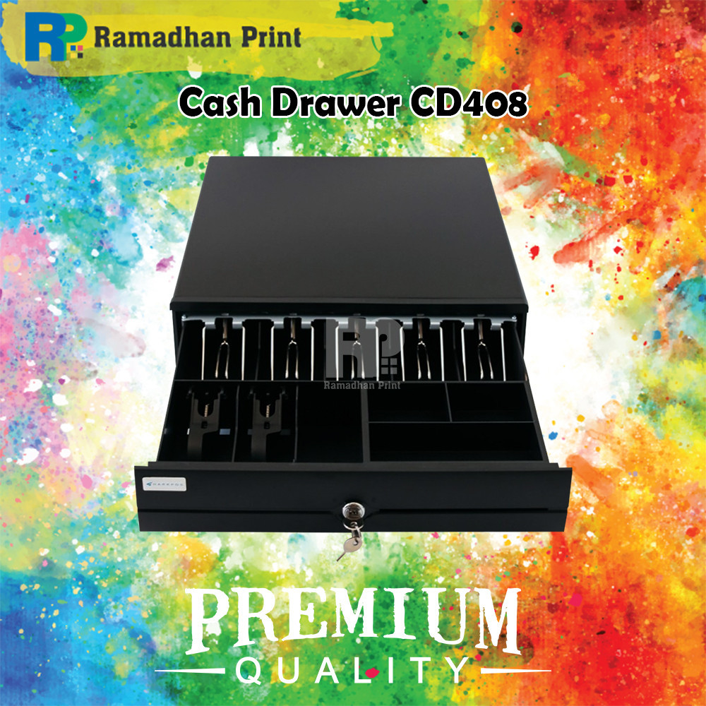 Drawer Cash Laci Kasir CD-408 RJ11 Drawer Iware