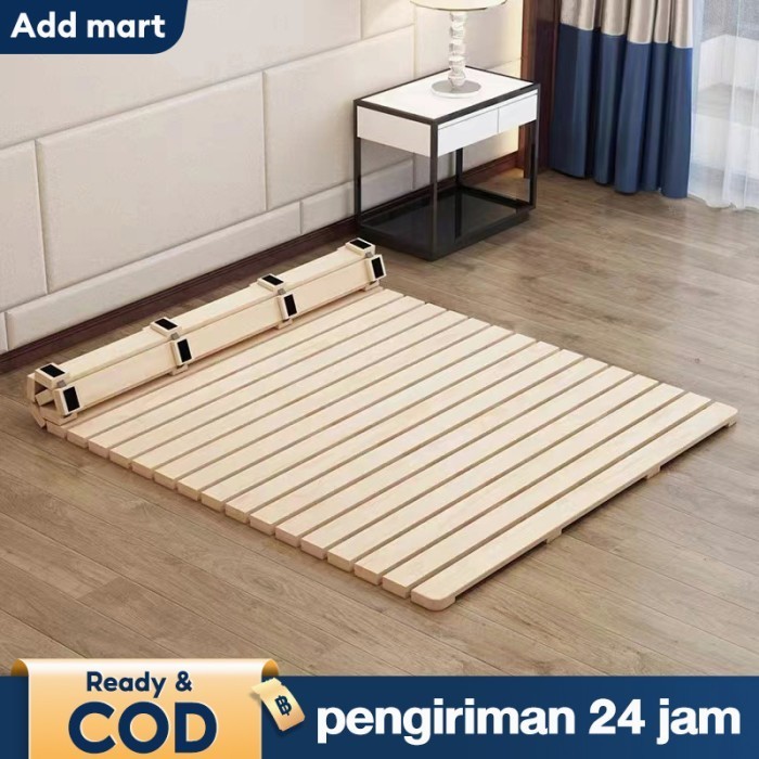 Pallet kayu Jati Belanda Tatakan Dipan Kasur Solid Kasur Lipat Kasur
