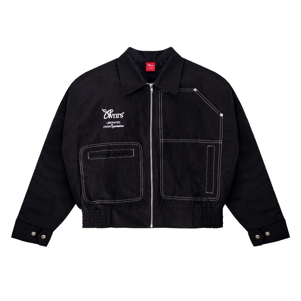 Owners Boxy Work Jacket - Liberate - Jaket Hitam Terlaris