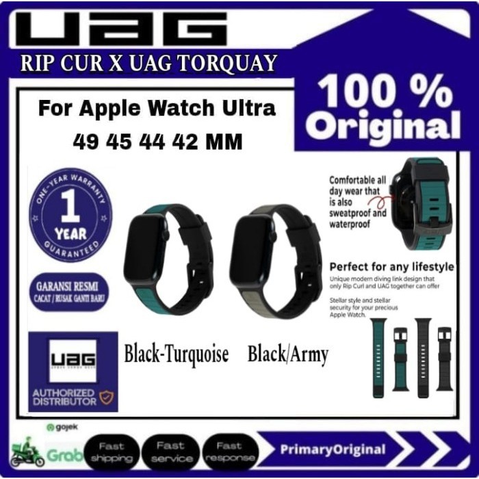 Strap Apple Watch Ultra 49 MM 8 / 7 45 MM UAG Rip Curl Torquay Strap