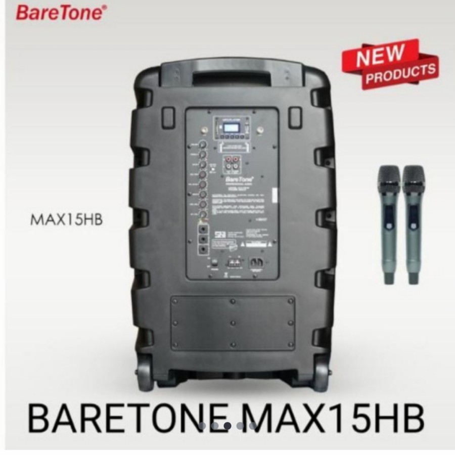 Speaker PORTABLE WIRELESS BARETONE MAX 15 HB / BARETONE MAX15HB / MAX 15HB