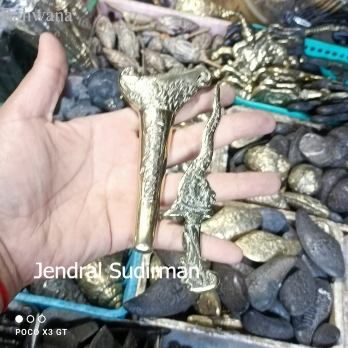 

ajimat keris naga pandawa dan rangka full kuningan Murah Meriah JD21 antik