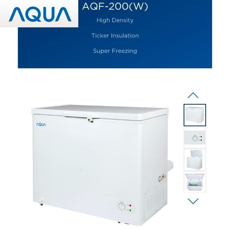 AQUA AQF200 FREEZER BOX 200L CHEST FREEZER