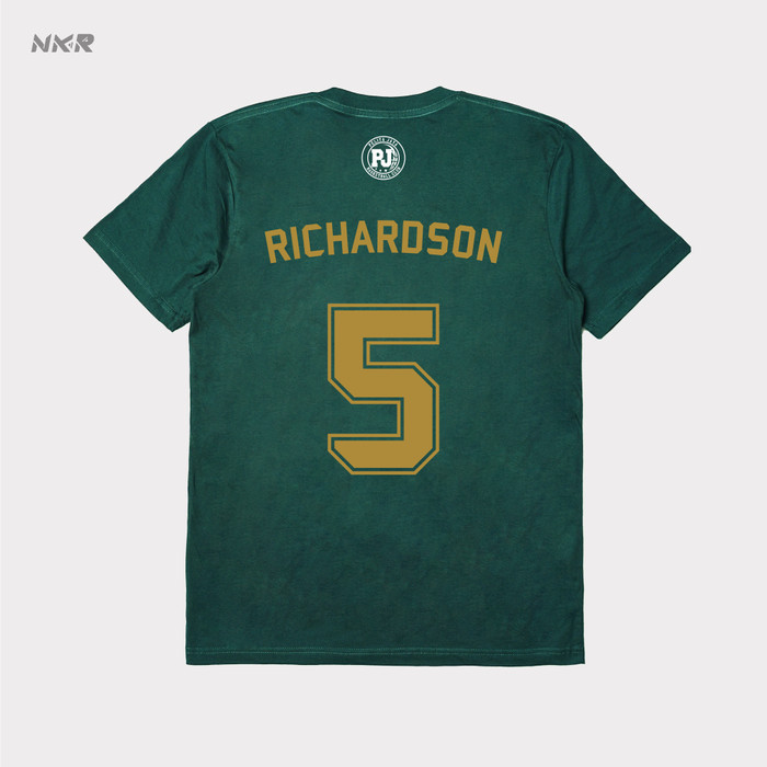 Nakara - T-Shirt Richardson #5 Player Pelita Jaya Bakrie - 2024 - Green