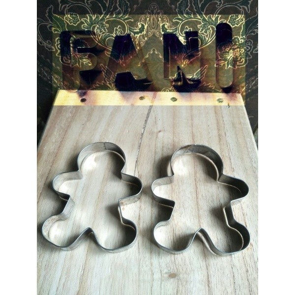 Cookie Cutter/karakter orang/cetakan kue kering impor cookies orang