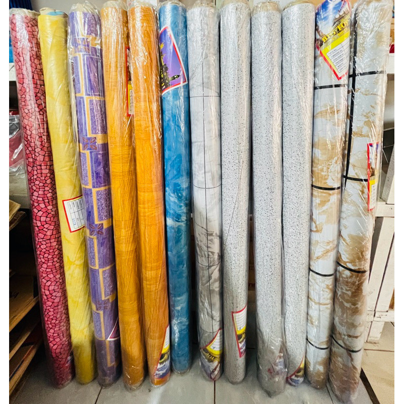 Karpet Lantai vinyl Lebar 1.2M 1Roll 10Yard  1.2Meter Karpet Lantai Motif Karpet Motif