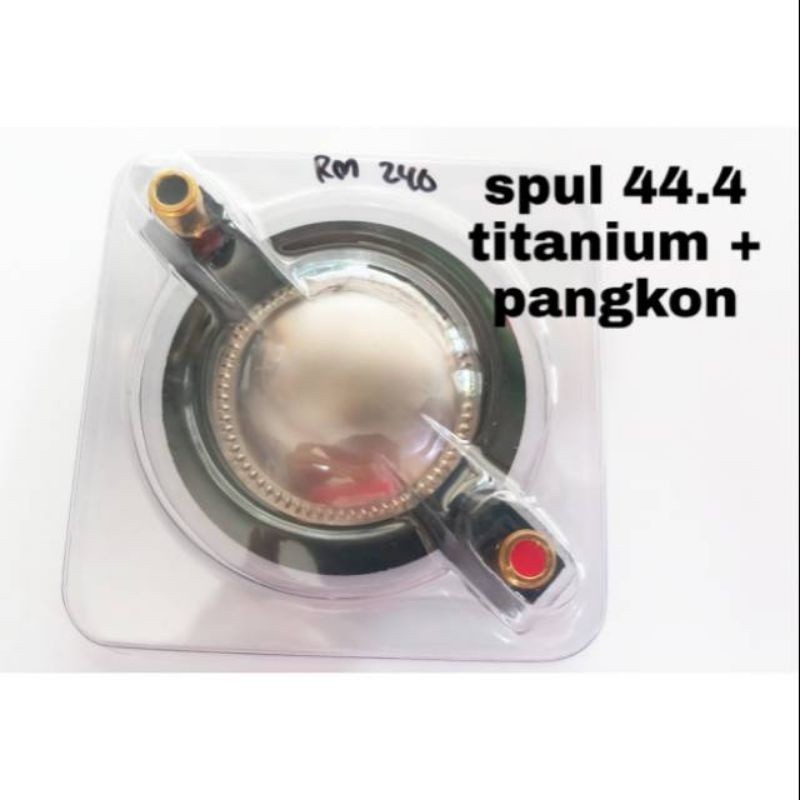 SPro1 Spul/Spool Driver Tweeter 44.4 + Pangkon Bulding post