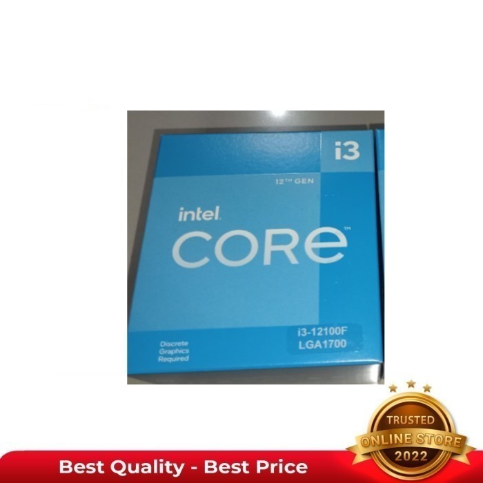 PROCESSOR INTEL I3-12100F BOX