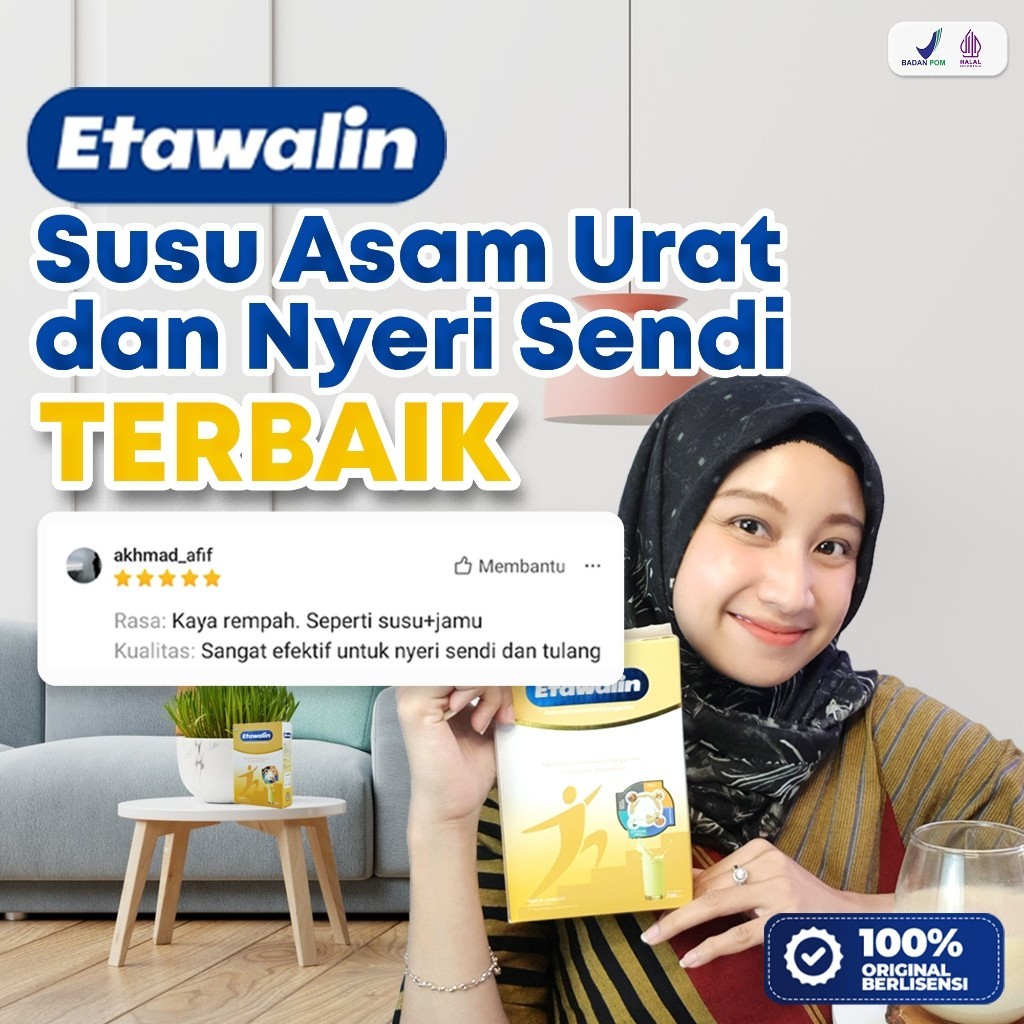 

Susu Kambing Kalsium Etawalin - Atasi Asam Urat / Pegal Linu / Kesemutan / Nyeri Sendi dan Menjaga Kesehatan Tulang Original Terbaik family_gizidat