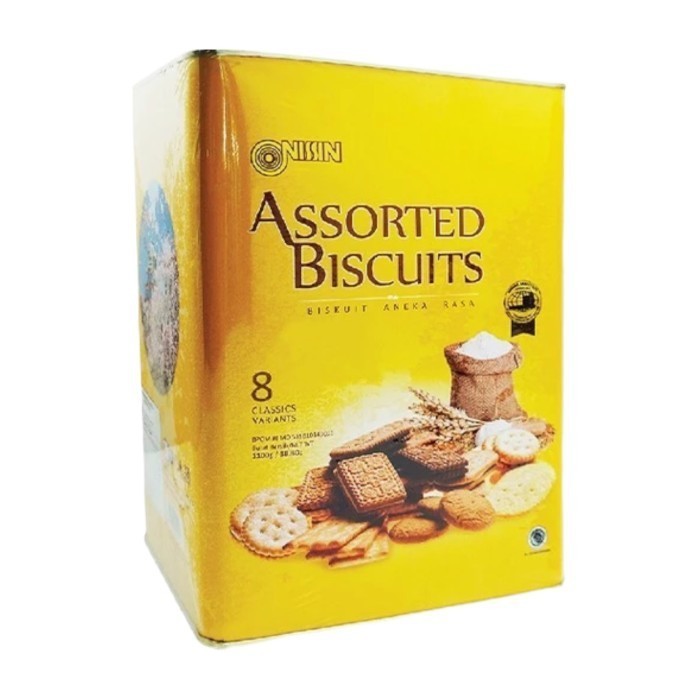 

Nissin Assorted Biscuits Yellow Segi 1100 Gr Biskuit Kaleng