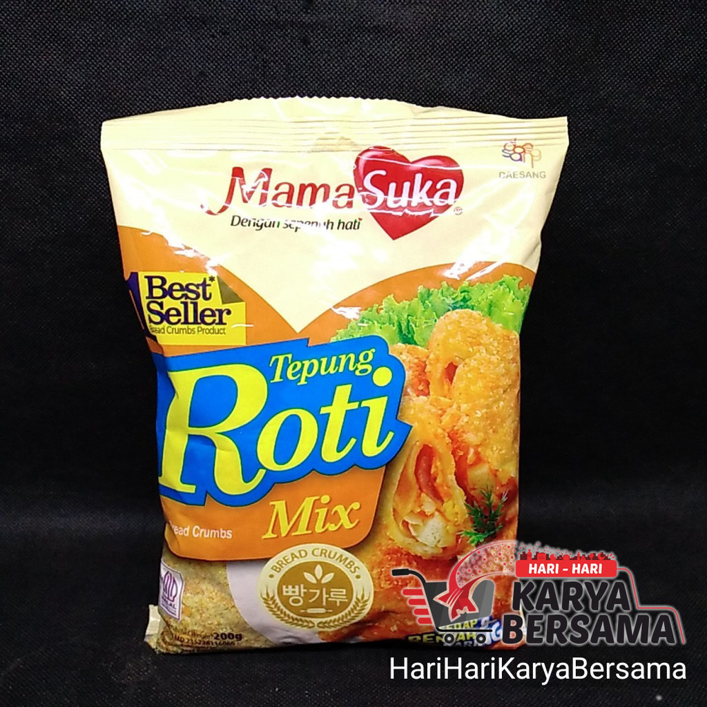 

MAMA SUKA MIX BREAD CRUMBS TEPUNG ROTI MIX 200GR