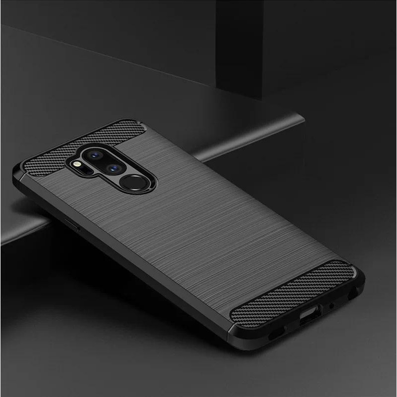 New Phone case LG G7 Thinq G7 One lg g7+ thinq LG X5 Q9 One  Phone Back coverCarbon Fiber Texture TP
