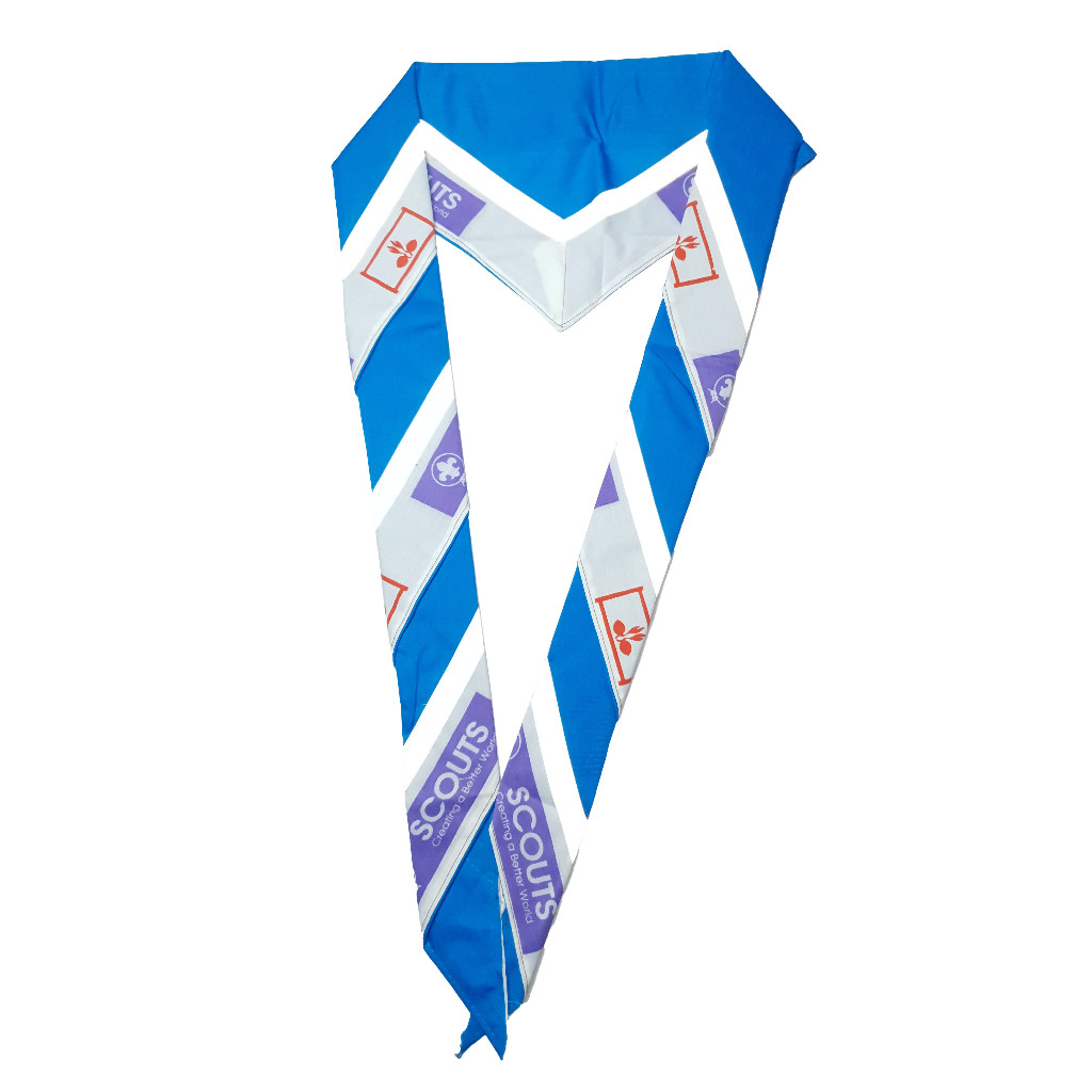 Bordir SCRAF PRAMUKA CUSTOM Logo DTF Print Scarf pramuka lis sablon