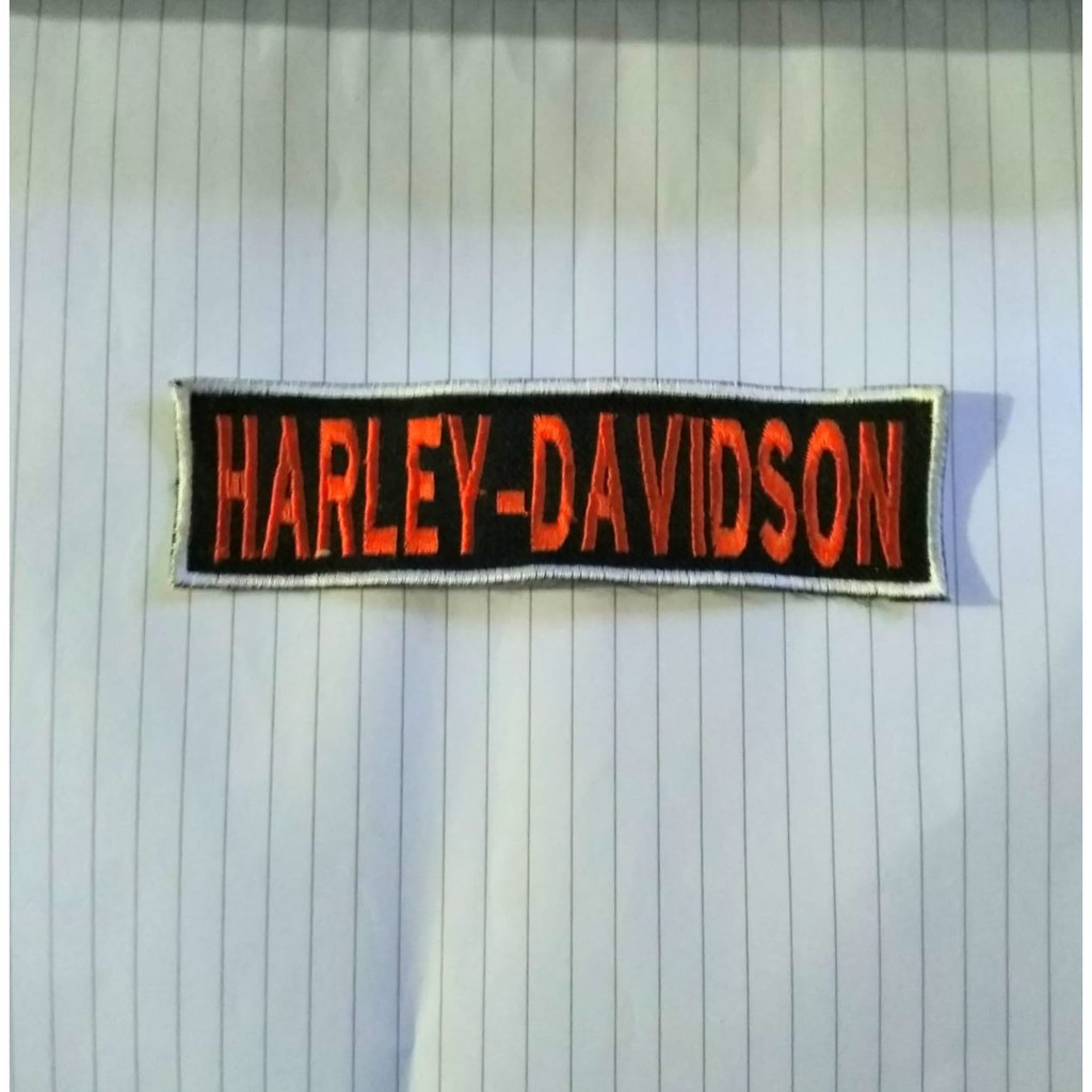 Bordir Patch Bordir Harley Davidson Motor