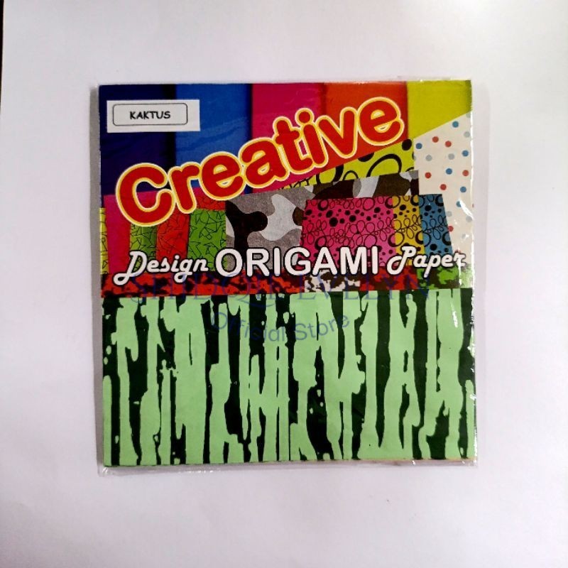 

ASTURO Kertas Origami Motif Kaktus 16X16