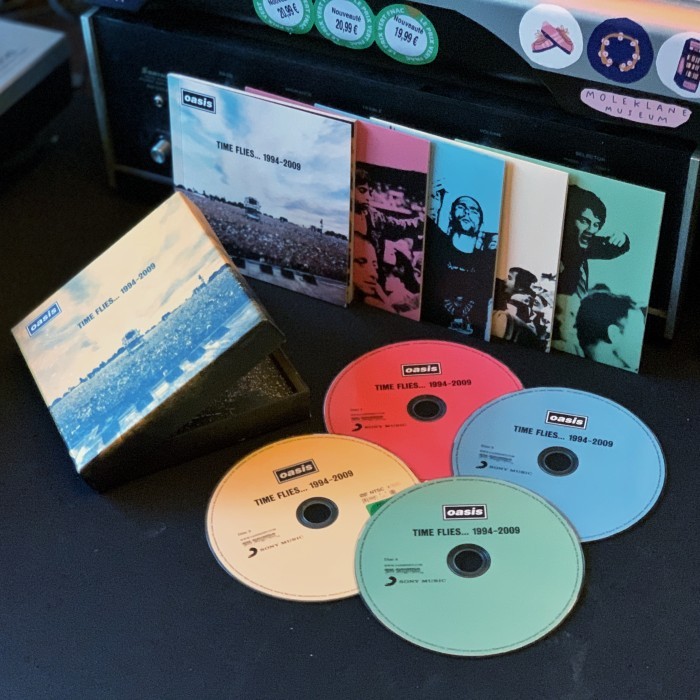 Box Set CD + DVD Oasis - Time Flies - Import EU