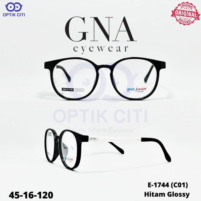 Frame Kacamata Anak GNA Junior Original 1744 Ringan Dan Lentur Original