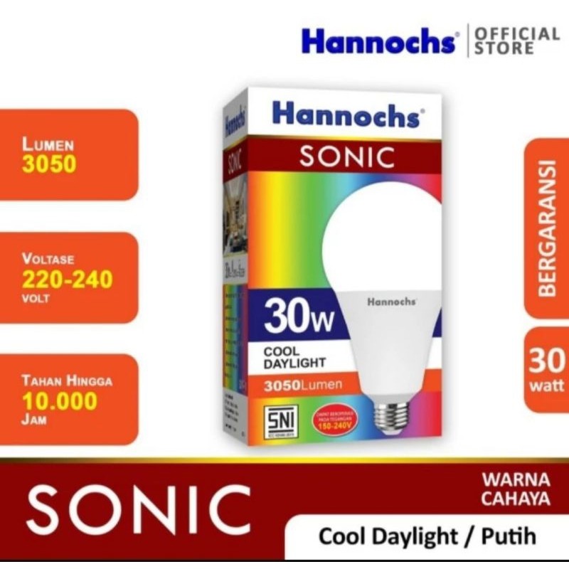 Lampu LED Sonic 30 Watt / hannochs LED 30w