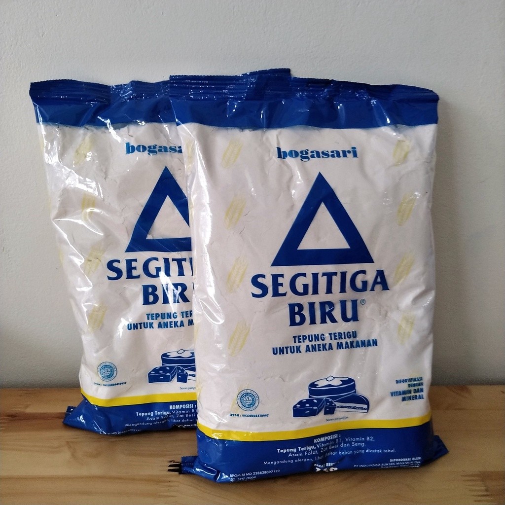 

pekanbaru / Bogasari Segitiga Biru Tepung Terigu 1 kg