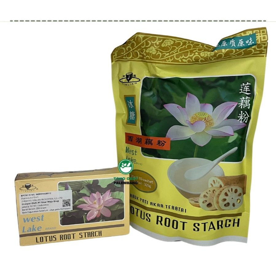 

HERBAL West Lake Lotus Root Startc JINLIAN - Minuman pereda GERD, Asam Lambung, Demam, Panas Dalam