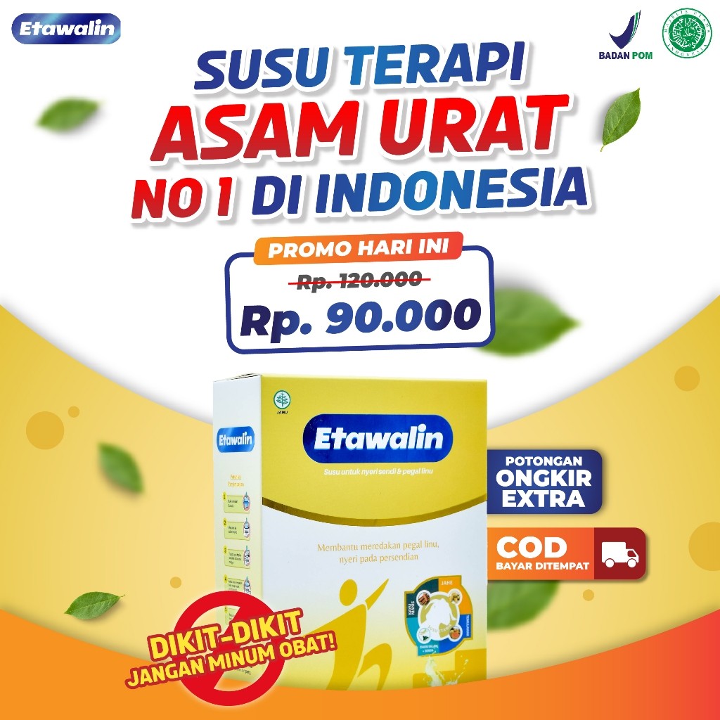 

Etawalin Susu Kambing Etawa Untuk Sendi dan Tulang Original Paket 1 box