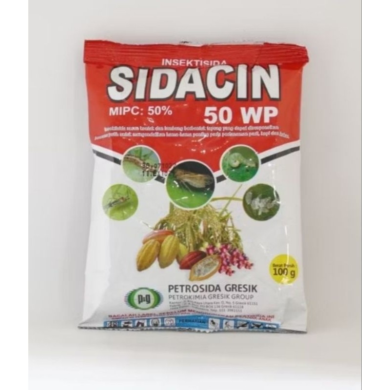 Insektisida SIDACIN 50WP 100GR. pembasmi serangga