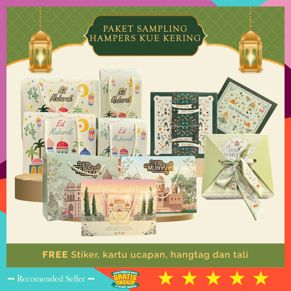 

Termurah Kado Cantik Unik Hampers Keren / (PAKET SAMPLE) Gable Box kotak hampers lebaran idul fitri semua model