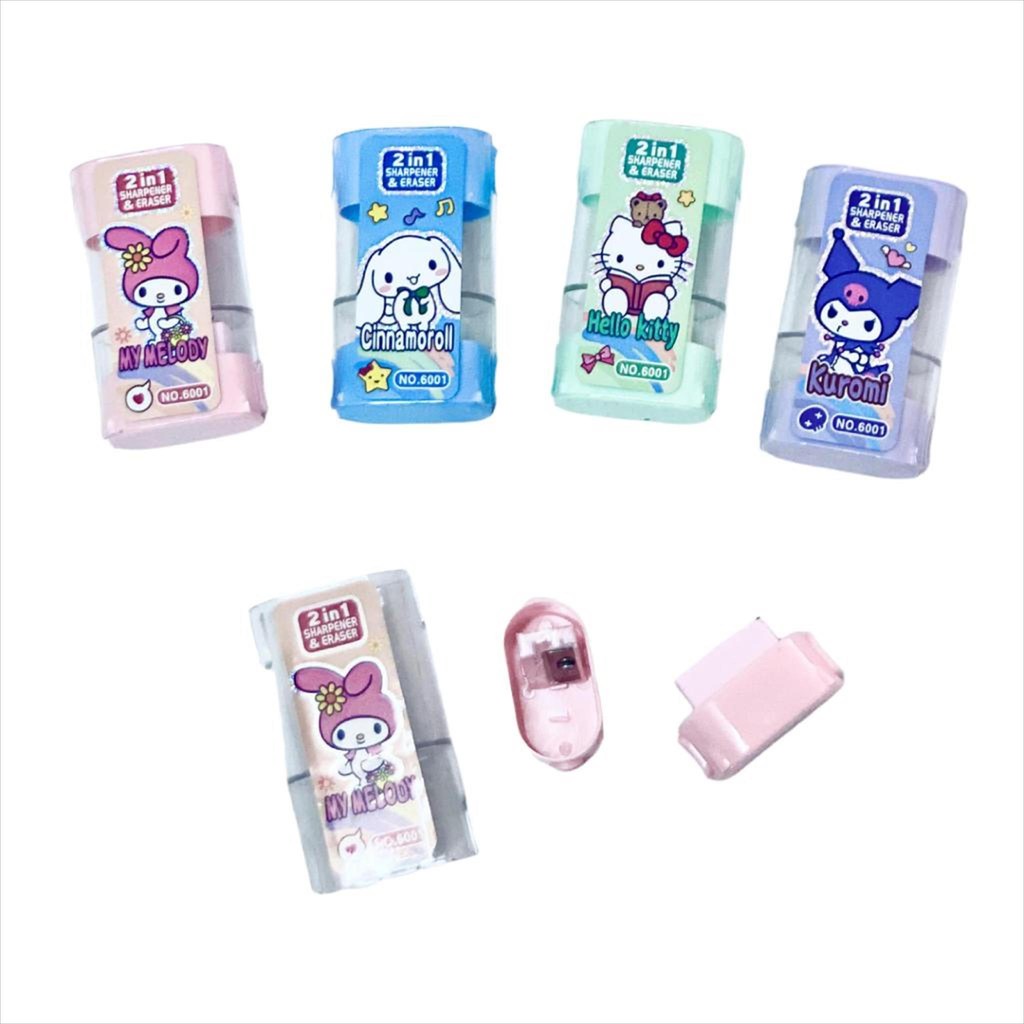 

(C) SERUTAN & PENGHAPUS 6001 2 in 1 [PCS]